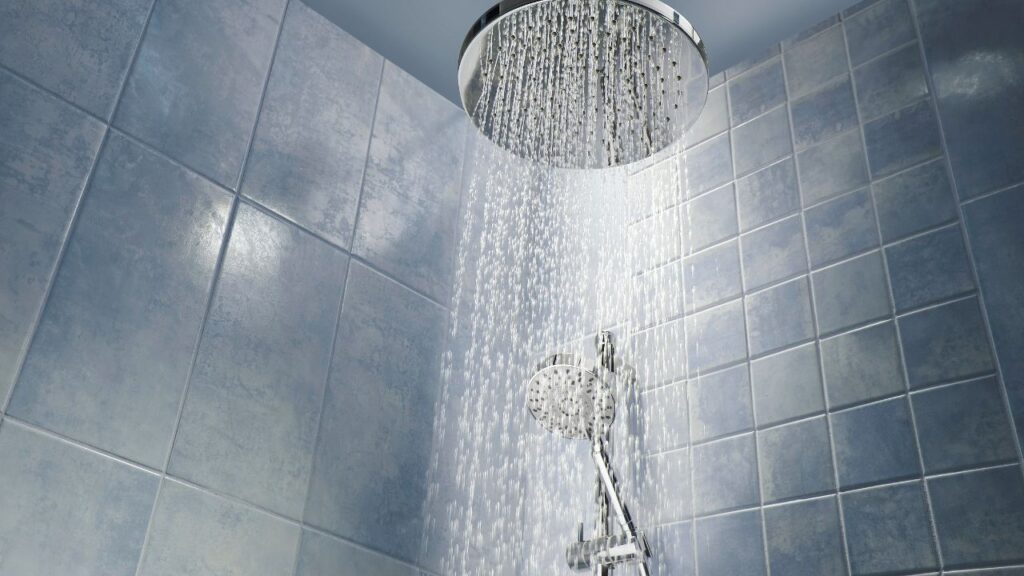 steam showers are trending bathroom upgrades in 2024. 